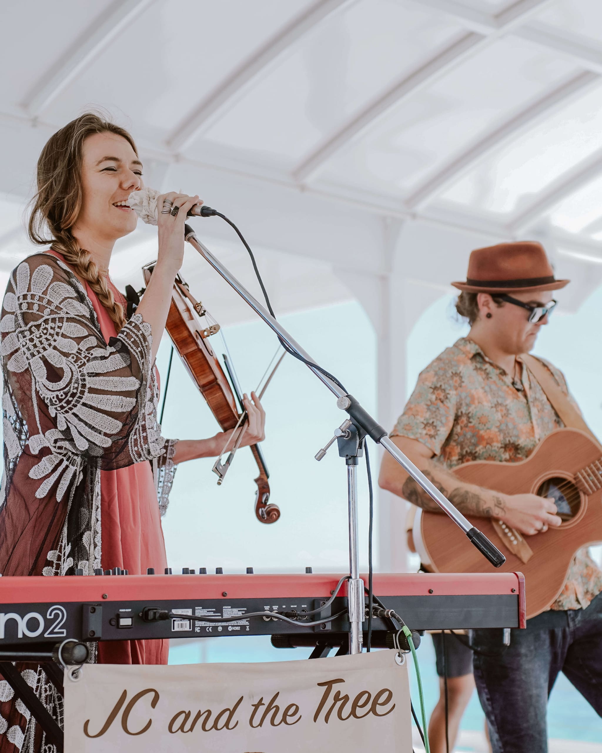 Live entertainment on board